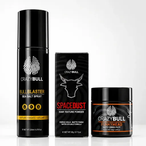 The Styling Pair Trio - Salt Spray + Funky Head + Powder